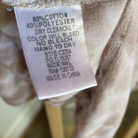 Umgee Boho Tunic Lightweight Flowy Size M/L - Picture 5 of 6